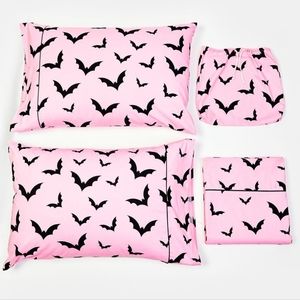 Dolls home Bats pink sheets set